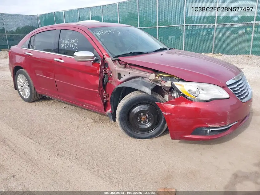 CHRYSLER 200 2011, VIN 1C3BC2FG2BN527497