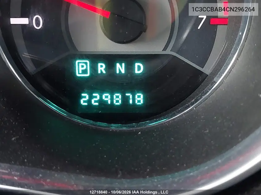 2012 CHRYSLER 200 VIN 1C3CCBAB4CN296264 — фото 15