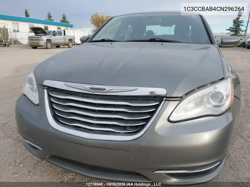 2012 CHRYSLER 200 VIN 1C3CCBAB4CN296264 — фото 6