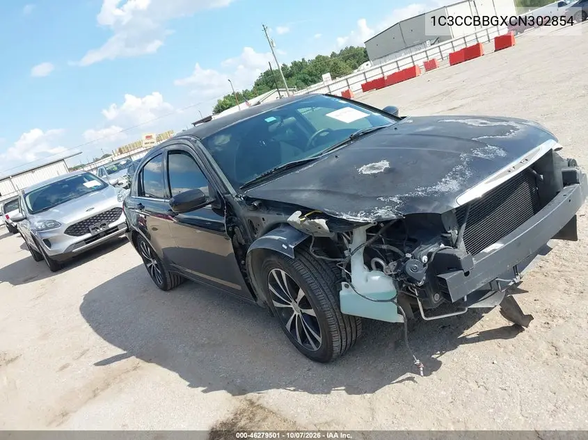 CHRYSLER 200 2012, VIN 1C3CCBBGXCN302854