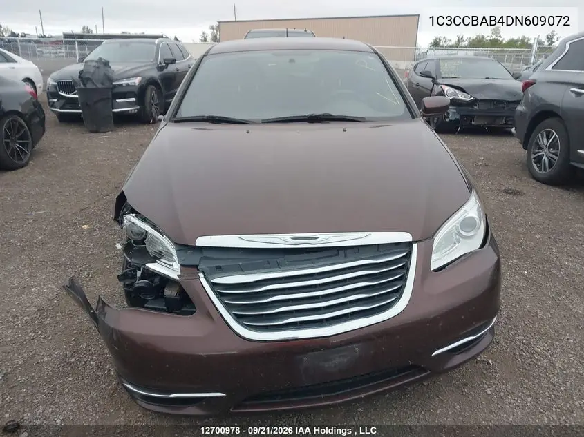 2013 CHRYSLER 200 VIN 1C3CCBAB4DN609072 — фото 12