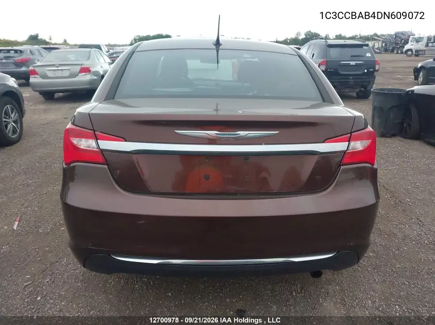 2013 CHRYSLER 200 VIN 1C3CCBAB4DN609072 — фото 16
