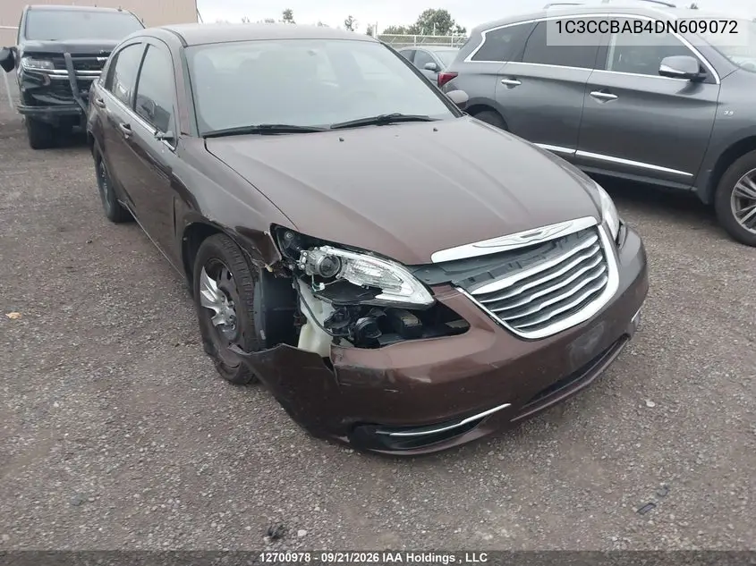2013 CHRYSLER 200 VIN 1C3CCBAB4DN609072 — фото 6