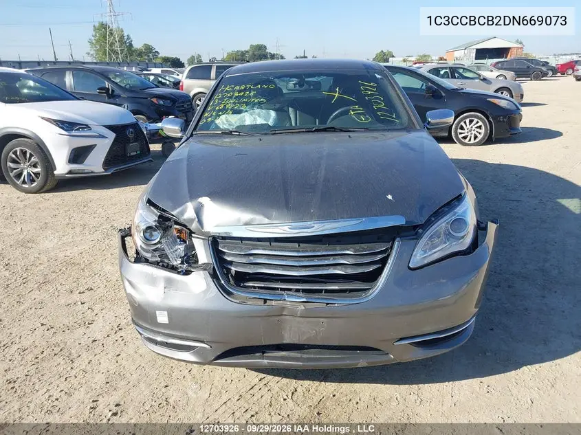 2013 CHRYSLER 200 VIN 1C3CCBCB2DN669073 — фото 12