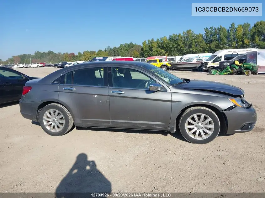 2013 CHRYSLER 200 VIN 1C3CCBCB2DN669073 — фото 13