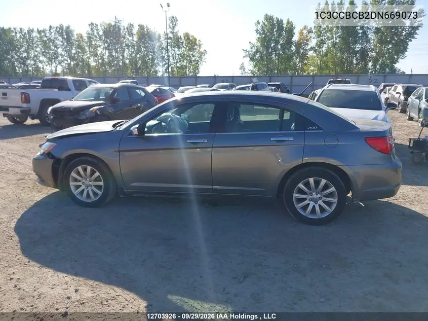 2013 CHRYSLER 200 VIN 1C3CCBCB2DN669073 — фото 14