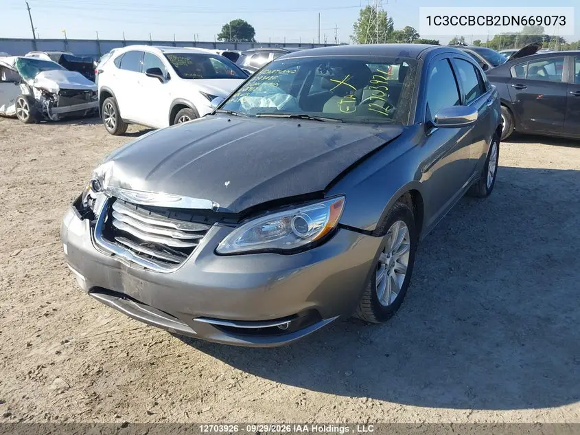 2013 CHRYSLER 200 VIN 1C3CCBCB2DN669073 — фото 2