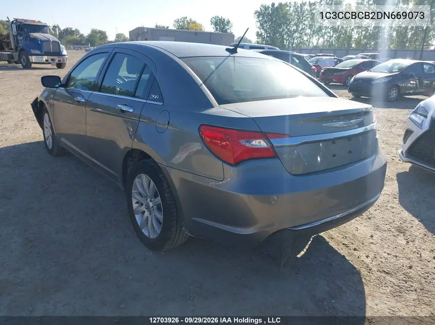 2013 CHRYSLER 200 VIN 1C3CCBCB2DN669073 — фото 3
