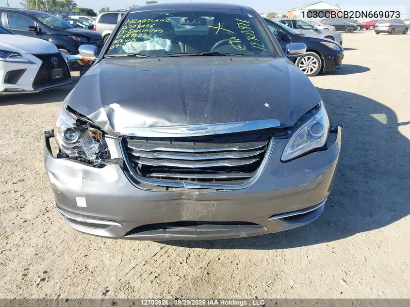 2013 CHRYSLER 200 VIN 1C3CCBCB2DN669073 — фото 6