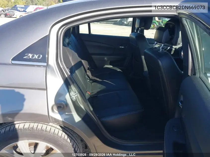 2013 CHRYSLER 200 VIN 1C3CCBCB2DN669073 — фото 8