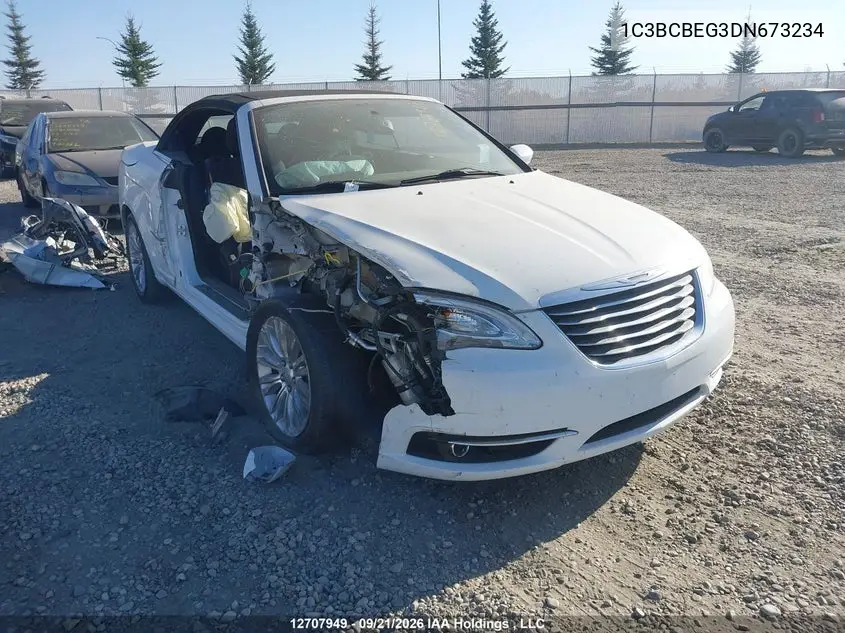 CHRYSLER 200 2013, VIN 1C3BCBEG3DN673234