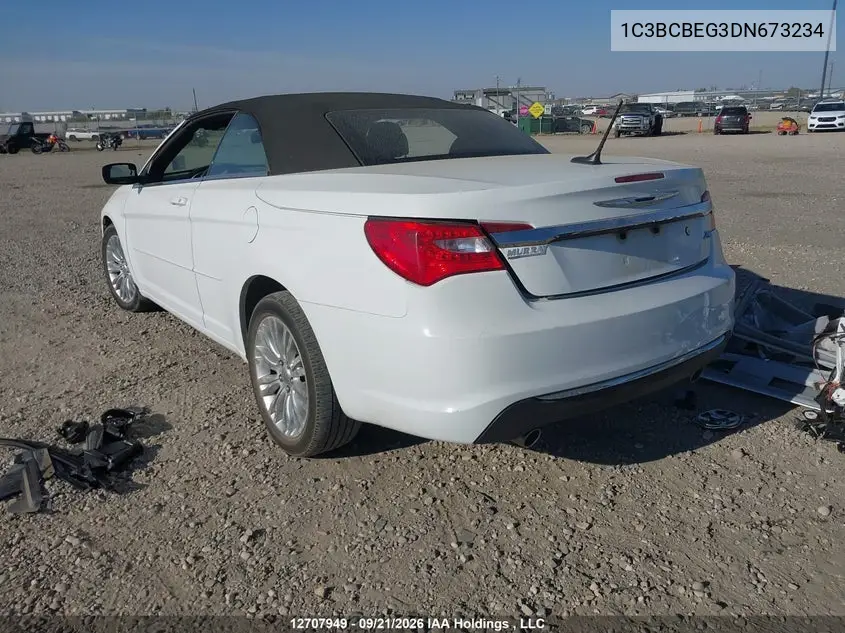 2013 CHRYSLER 200 VIN 1C3BCBEG3DN673234 — фото 3