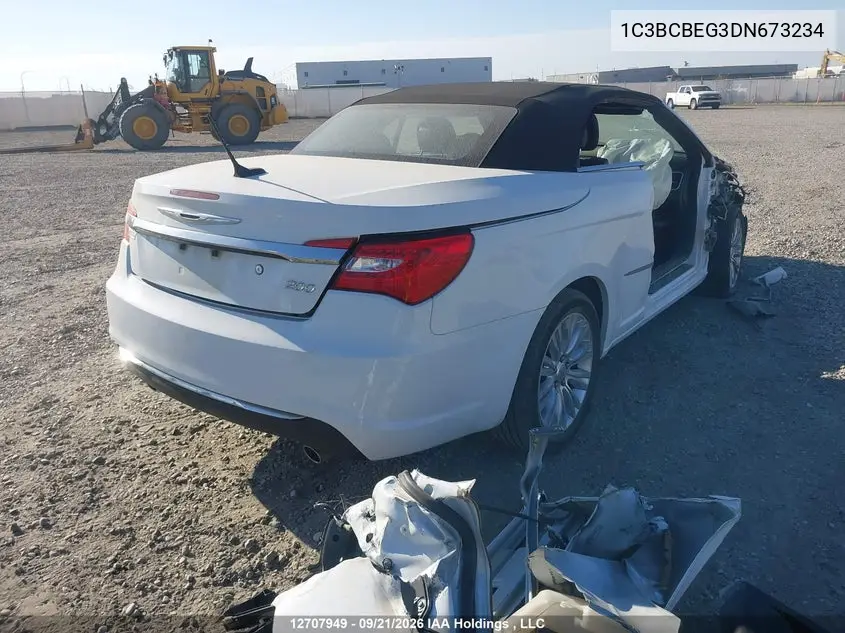 2013 CHRYSLER 200 VIN 1C3BCBEG3DN673234 — фото 4