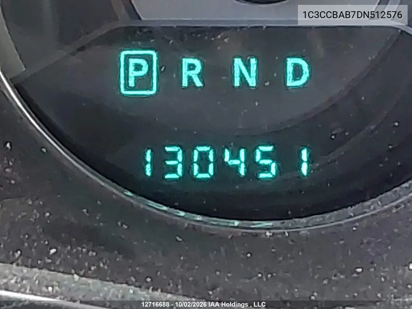 2013 CHRYSLER 200 VIN 1C3CCBAB7DN512576 — фото 16