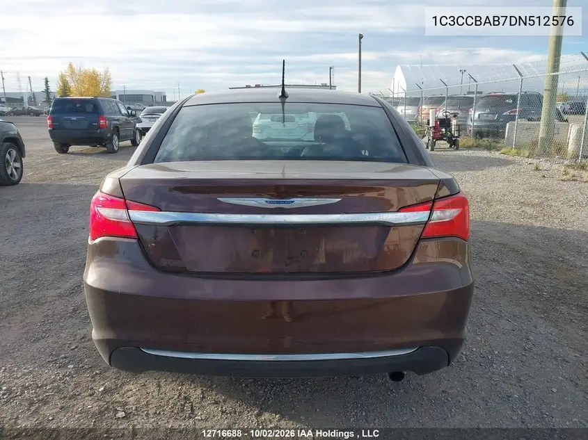 2013 CHRYSLER 200 VIN 1C3CCBAB7DN512576 — фото 17