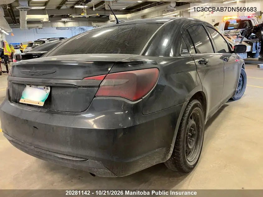 2013 CHRYSLER 200 VIN 1C3CCBAB7DN569683 — фото 4