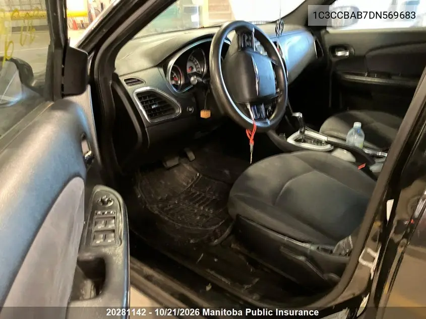 2013 CHRYSLER 200 VIN 1C3CCBAB7DN569683 — фото 5