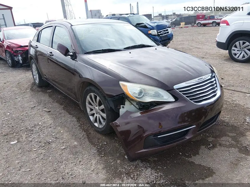CHRYSLER 200 2013, VIN 1C3CCBBG1DN532011