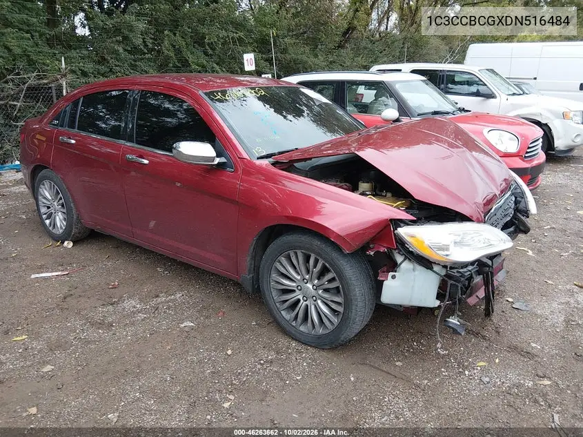 CHRYSLER 200 2013, VIN 1C3CCBCGXDN516484