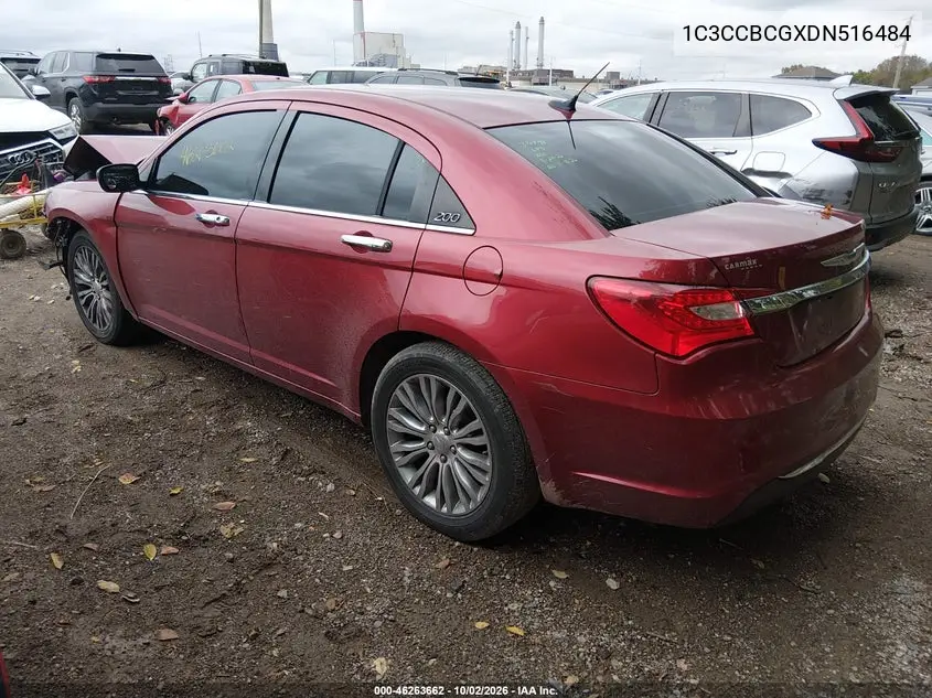 2013 CHRYSLER 200 VIN 1C3CCBCGXDN516484 — фото 3