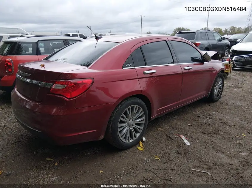 2013 CHRYSLER 200 VIN 1C3CCBCGXDN516484 — фото 4