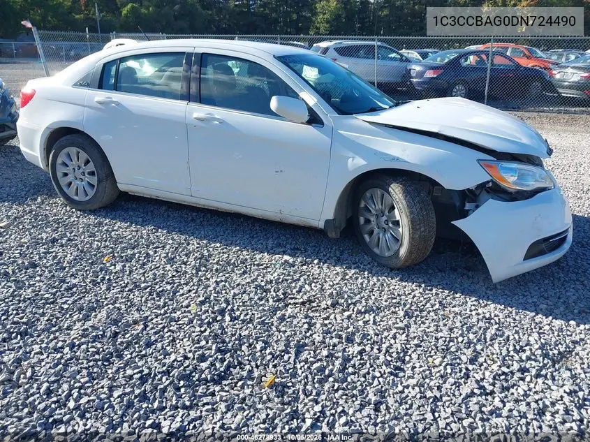 2013 CHRYSLER 200 VIN 1C3CCBAG0DN724490 — фото 13