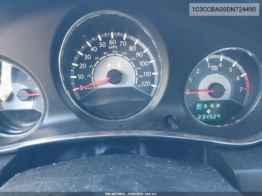 2013 CHRYSLER 200 VIN 1C3CCBAG0DN724490 — фото 7