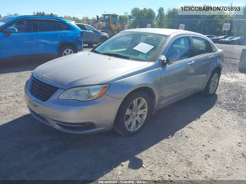 2013 CHRYSLER 200 VIN 1C3CCBAB9DN705893 — фото 2
