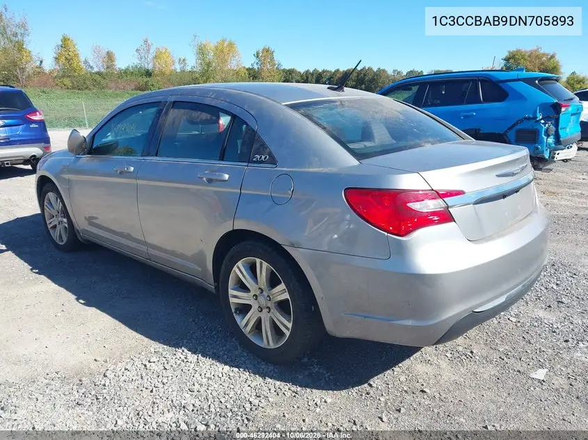2013 CHRYSLER 200 VIN 1C3CCBAB9DN705893 — фото 3
