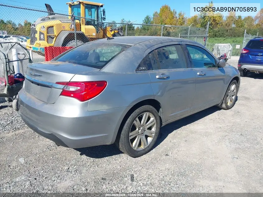 2013 CHRYSLER 200 VIN 1C3CCBAB9DN705893 — фото 4
