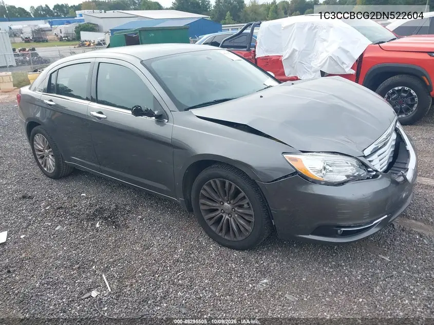 CHRYSLER 200 2013, VIN 1C3CCBCG2DN522604