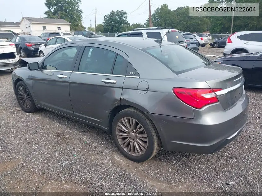 2013 CHRYSLER 200 VIN 1C3CCBCG2DN522604 — фото 3