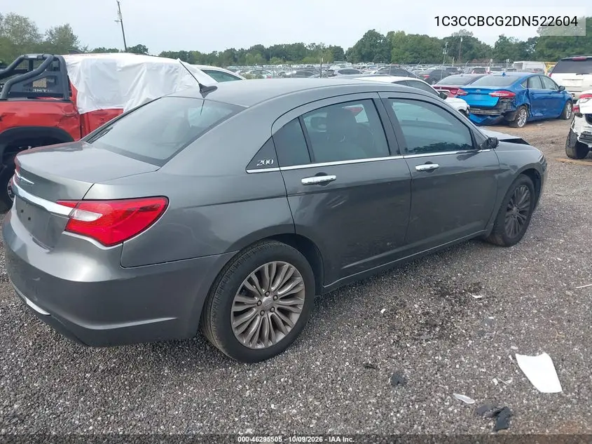 2013 CHRYSLER 200 VIN 1C3CCBCG2DN522604 — фото 4