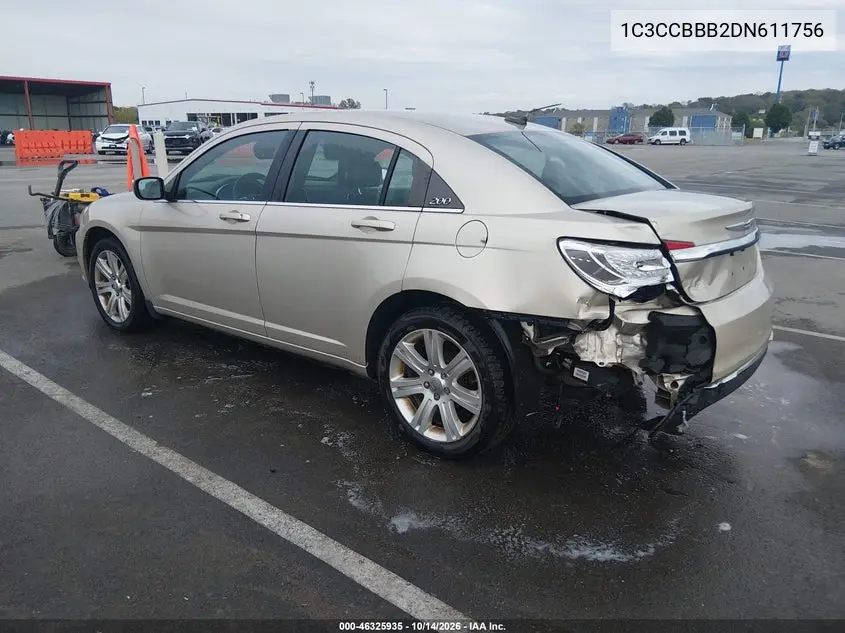 2013 CHRYSLER 200 VIN 1C3CCBBB2DN611756 — фото 3