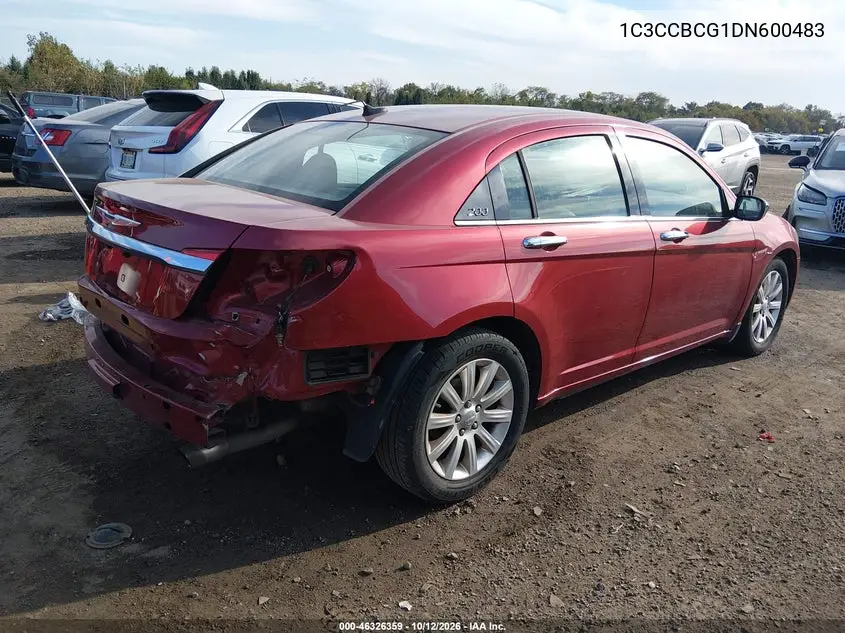 2013 CHRYSLER 200 VIN 1C3CCBCG1DN600483 — фото 4