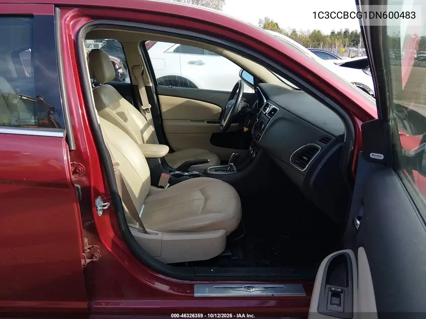 2013 CHRYSLER 200 VIN 1C3CCBCG1DN600483 — фото 5