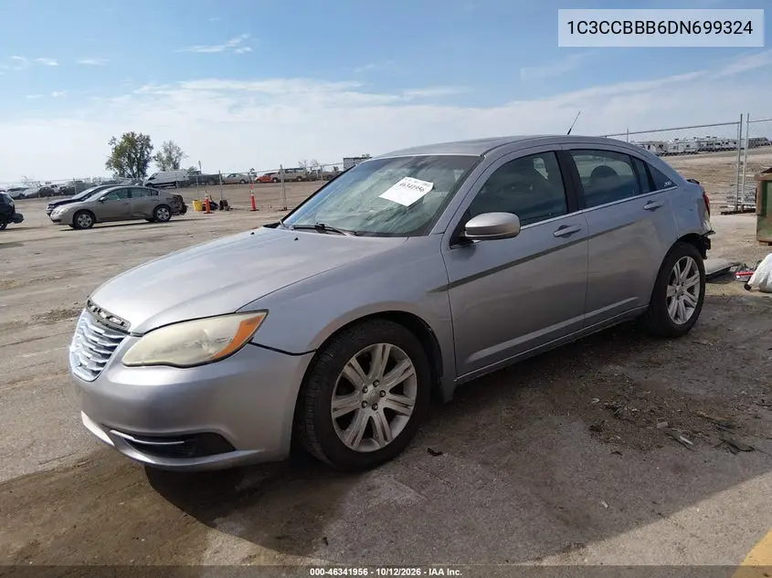 2013 CHRYSLER 200 VIN 1C3CCBBB6DN699324 — фото 2