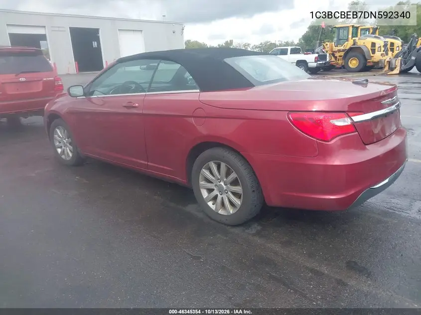 2013 CHRYSLER 200 VIN 1C3BCBEB7DN592340 — фото 3