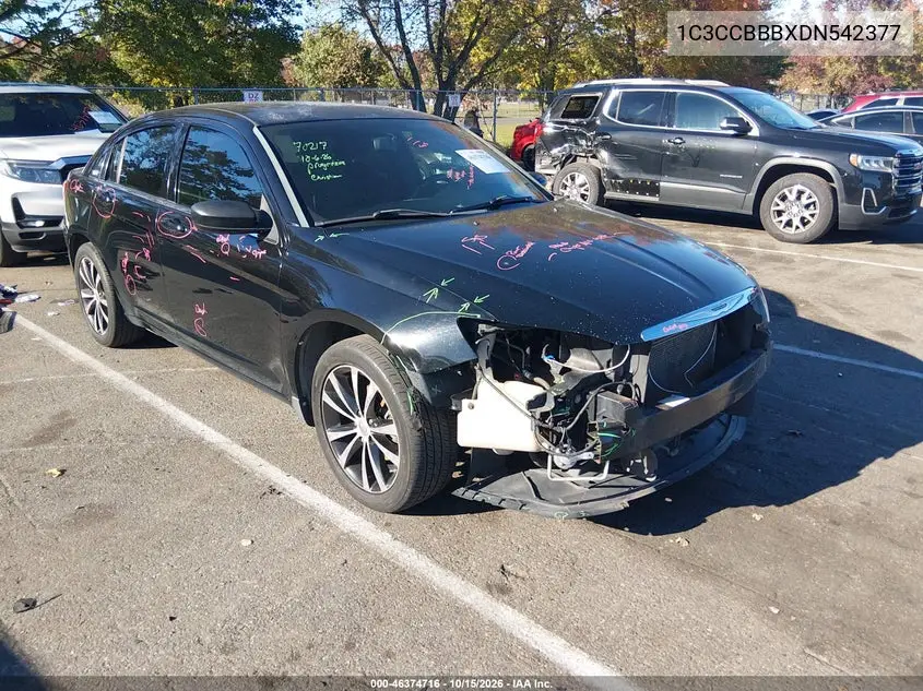 CHRYSLER 200 2013, VIN 1C3CCBBBXDN542377