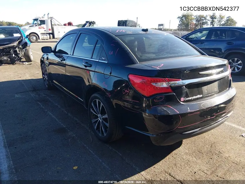 2013 CHRYSLER 200 VIN 1C3CCBBBXDN542377 — фото 3