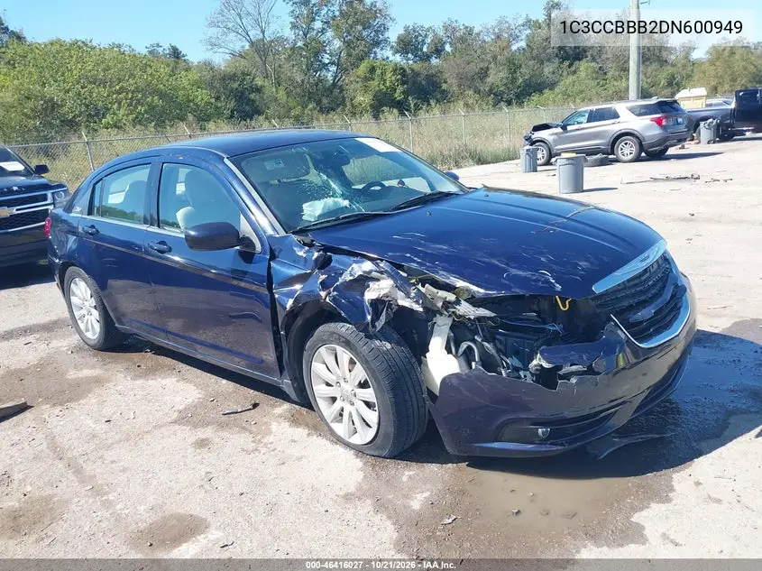 CHRYSLER 200 2013, VIN 1C3CCBBB2DN600949