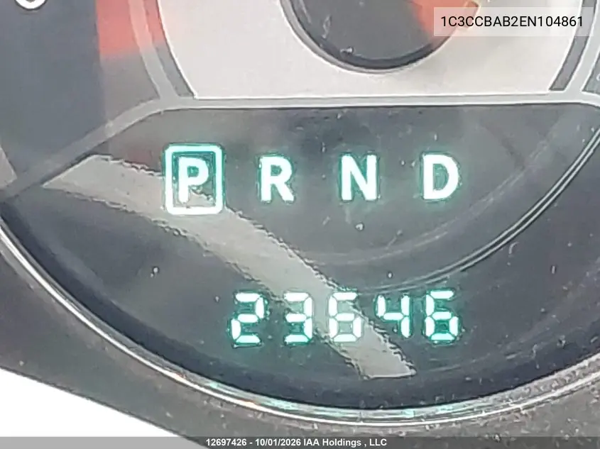 2014 CHRYSLER 200 VIN 1C3CCBAB2EN104861 — фото 15