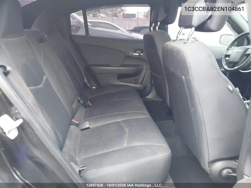 2014 CHRYSLER 200 VIN 1C3CCBAB2EN104861 — фото 8