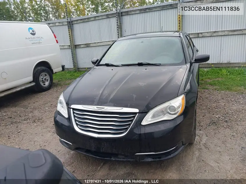 2014 CHRYSLER 200 VIN 1C3CCBAB5EN111836 — фото 12