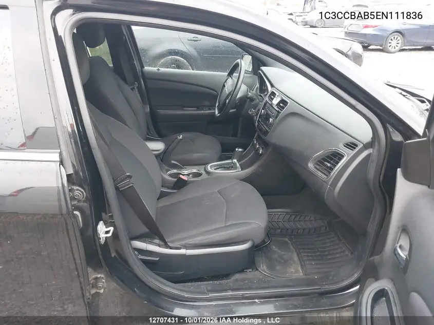 2014 CHRYSLER 200 VIN 1C3CCBAB5EN111836 — фото 5