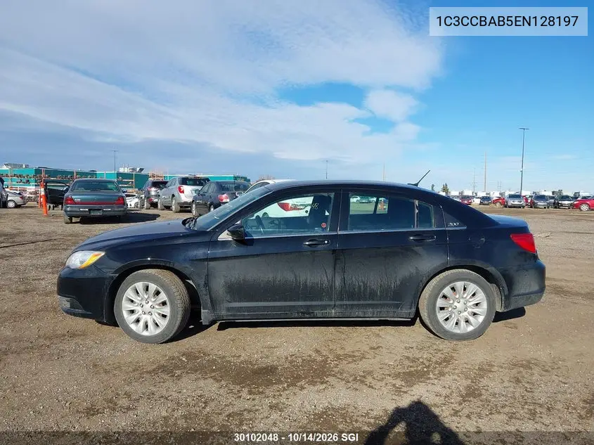 2014 CHRYSLER 200 VIN 1C3CCBAB5EN128197 — фото 14