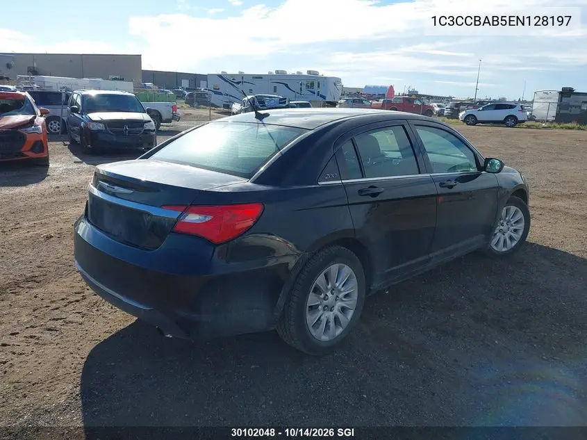 2014 CHRYSLER 200 VIN 1C3CCBAB5EN128197 — фото 4
