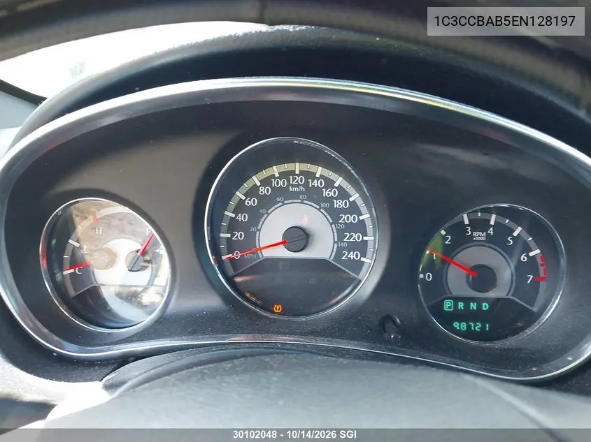 2014 CHRYSLER 200 VIN 1C3CCBAB5EN128197 — фото 7