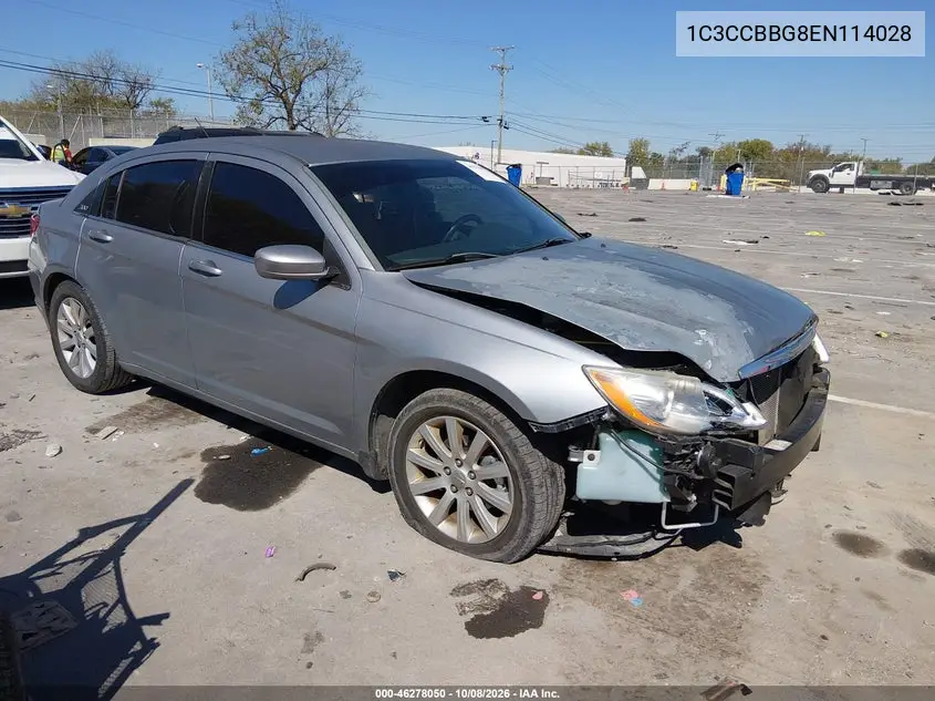 CHRYSLER 200 2014, VIN 1C3CCBBG8EN114028