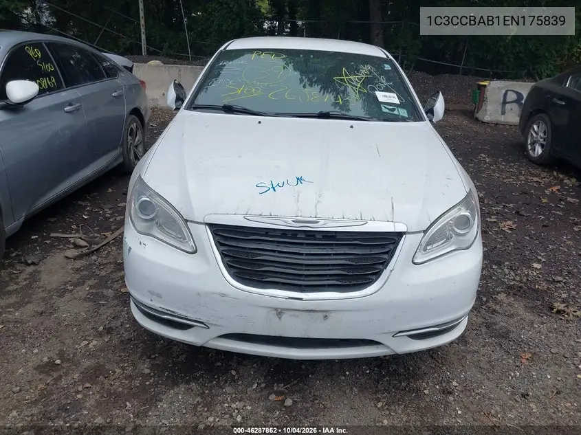 2014 CHRYSLER 200 VIN 1C3CCBAB1EN175839 — фото 6